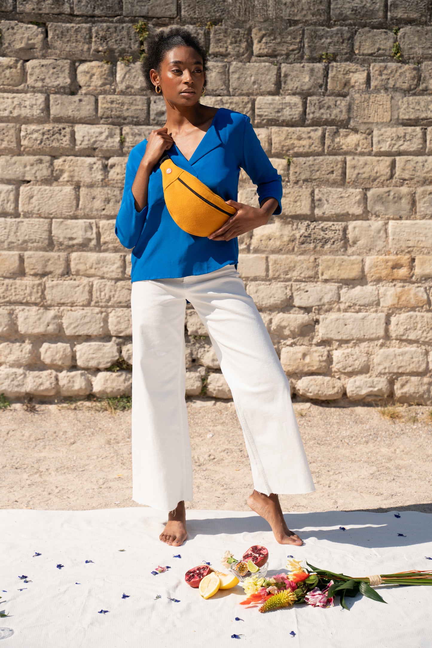 La blouse Copacabana | Bleu Intense