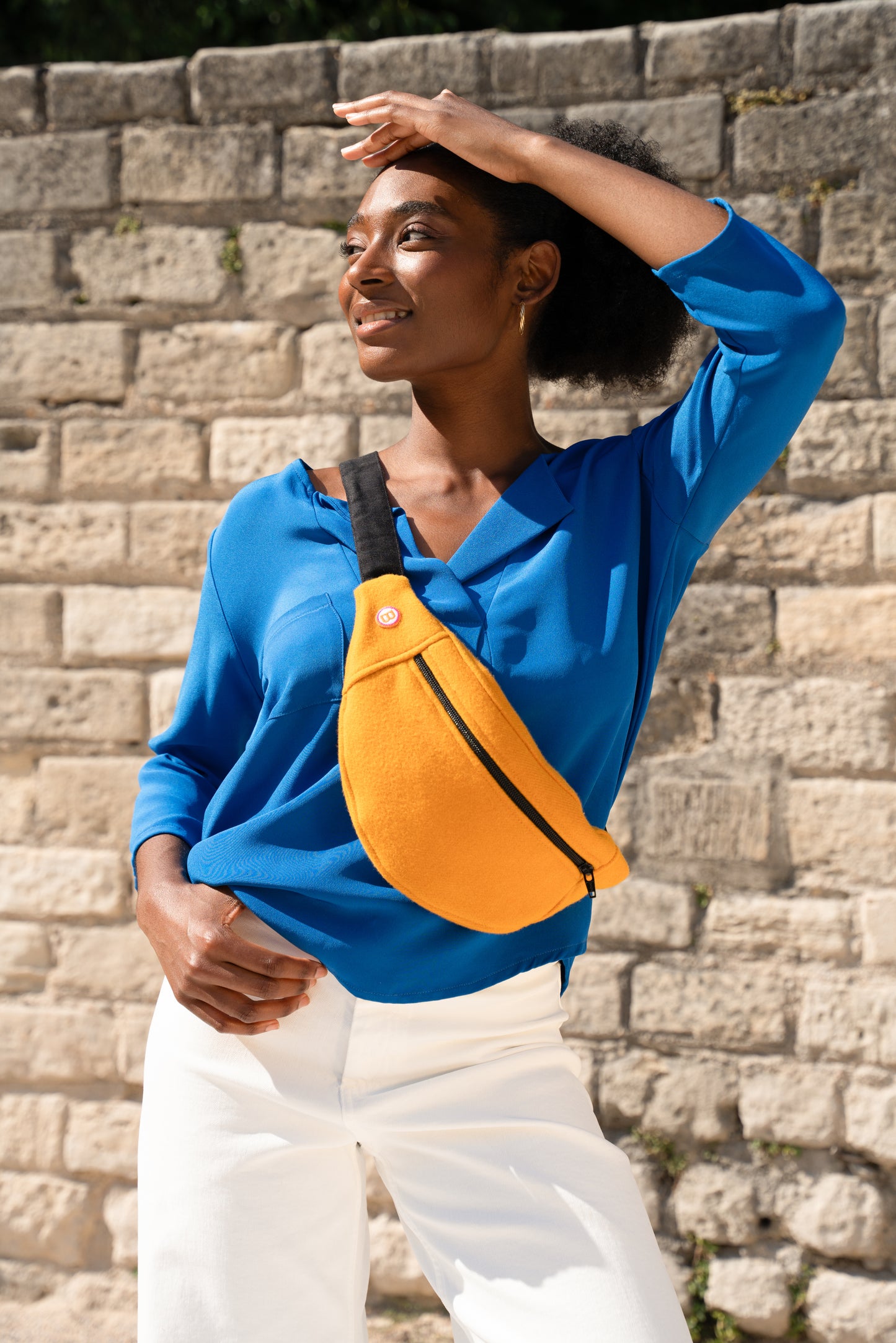 La blouse Copacabana | Bleu Intense