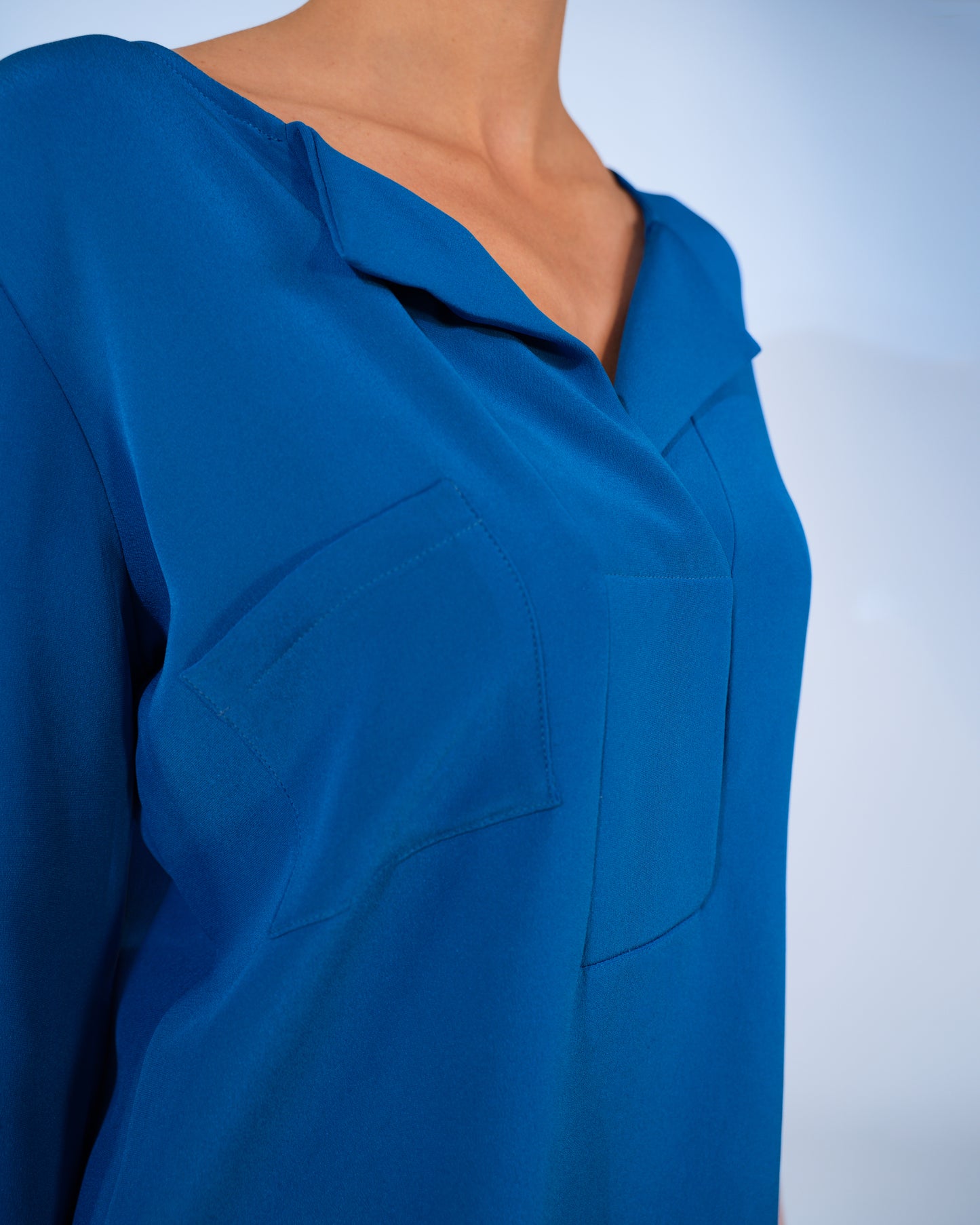 La blouse Copacabana | Bleu Intense